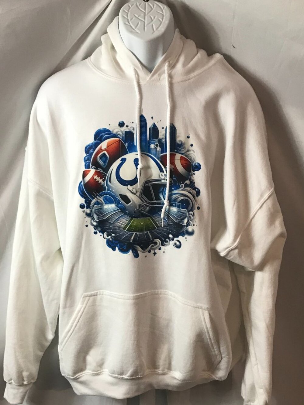 Colts Activewear Athletic Sport Cut Hoodie